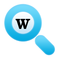 word definition logo